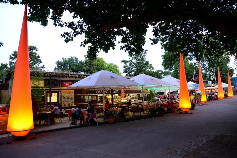 Biergarten im Schloßgarten