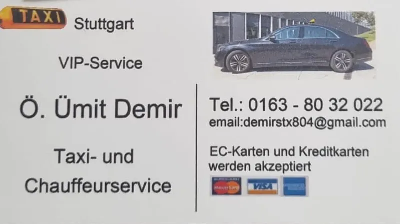 TAXI DEMIR Stuttgart Özer Ümit Demir