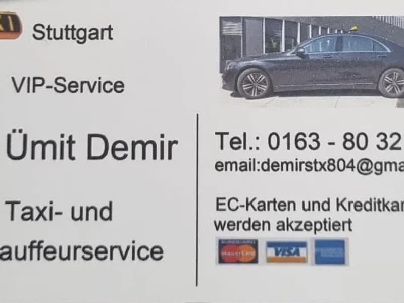 TAXI DEMIR Stuttgart Özer Ümit Demir