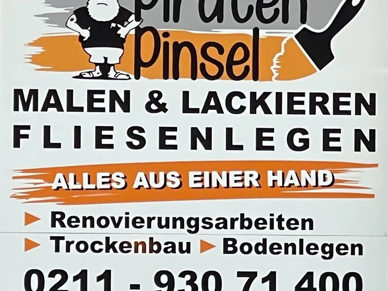 Malerbetrieb Düsseldorf - Piraten Pinsel