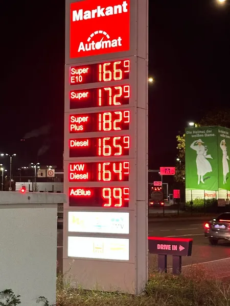 Markant Tankstelle