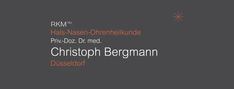 HNO Düsseldorf - Prof. Dr. med. Christoph Bergmann | Hals Nasen Ohrenheilkunde - RKM740 HNO