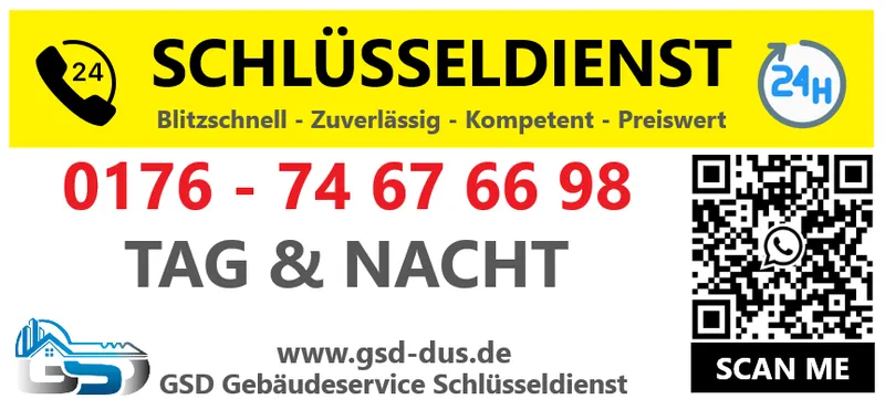 GSD Gebäudeservice Schlüsseldienst Düsseldorf