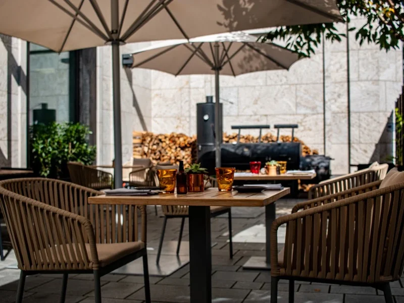 The Lonely Broccoli & Terrasse