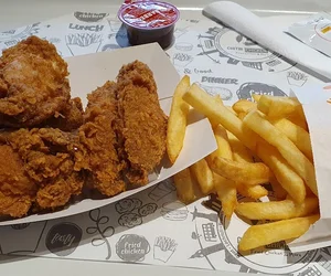 spots für fried chicken in Trudering-Riem München