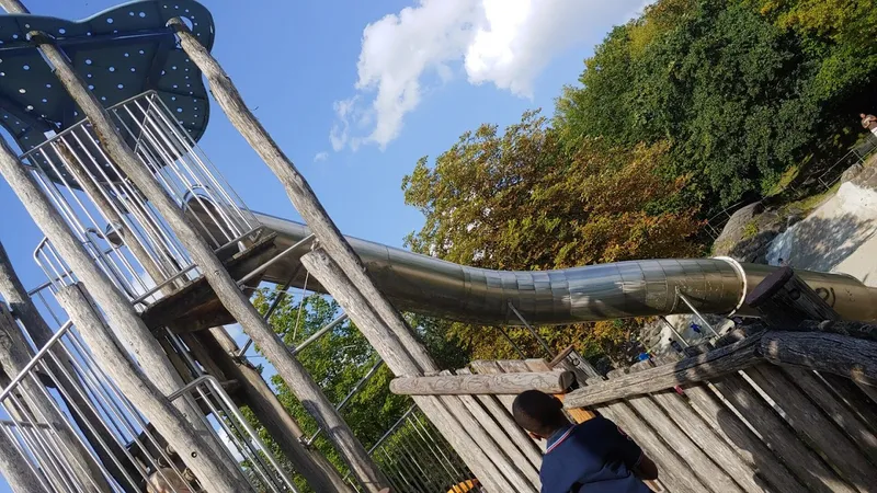 Rutschen im Westpark