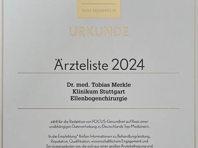 Herr Dr. med. Tobias P. Merkle