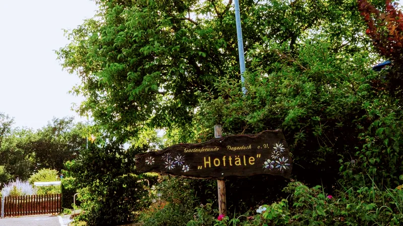 Vereinsgaststätte "Hoftäle" der Gartenfreunde Degerloch e.V.