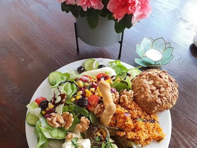 Lavendel im Brückencafe