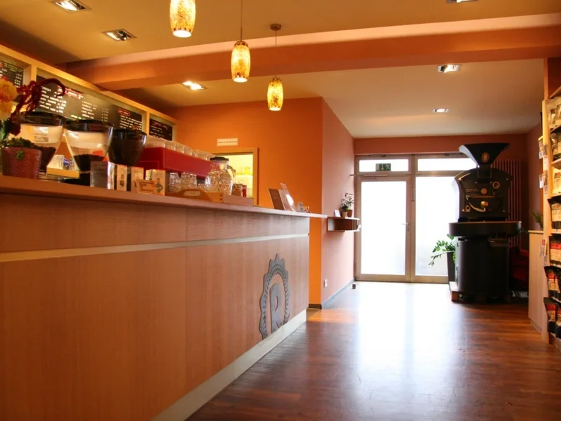 Rösttrommel Kaffeerösterei Laufer Gasse