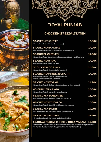 Royal Punjab - Indisches Restaurant - Hamburg