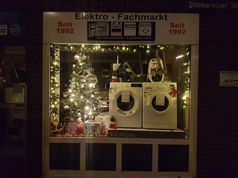 Elektro-Fachmarkt - Die Waschmaschine