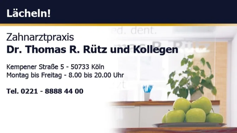 Dr. med. dent. Thomas R. Rütz und Kollegen