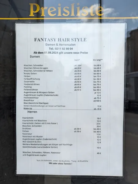 Fantasy Hairstyle Düsseldorf