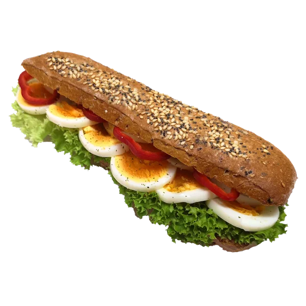 Kaffeepott, der Brötchenlieferservice