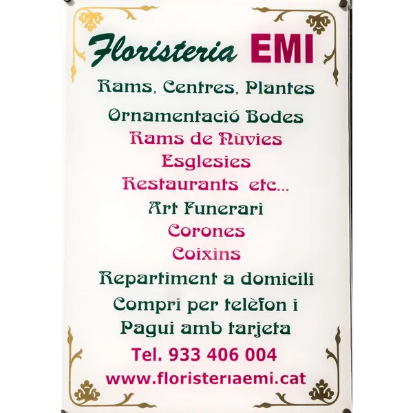 Floristeria EMI Barcelona