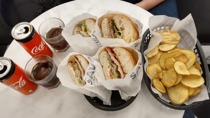 SAVTA sandwich shop BCN