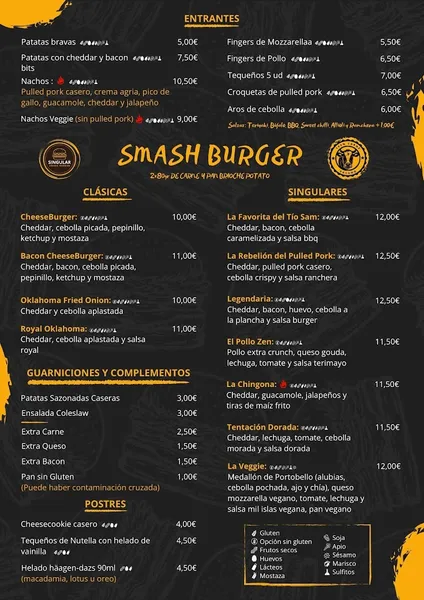 Singular Smash Burger