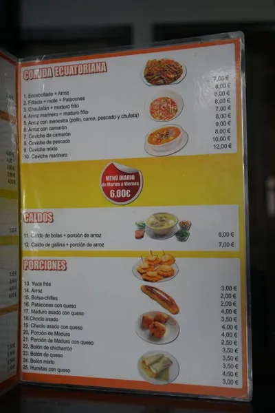 Restaurante ecuatoriano Paseo Maragall