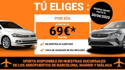 Los 10 empresas de alquiler de coches de Vila de Gràcia Barcelona