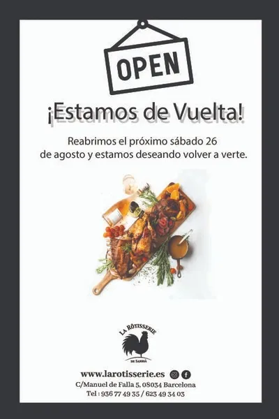 La Rôtisserie de Sarrià | Pollo a l’Ast Gourmet