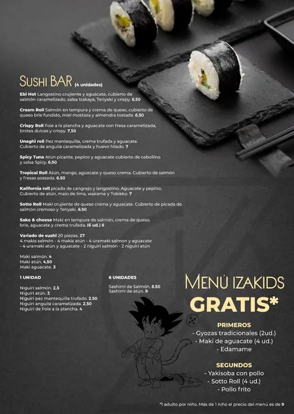 Izakaya Barcelona Gastro & Sushi (antiguo GENSÕ)