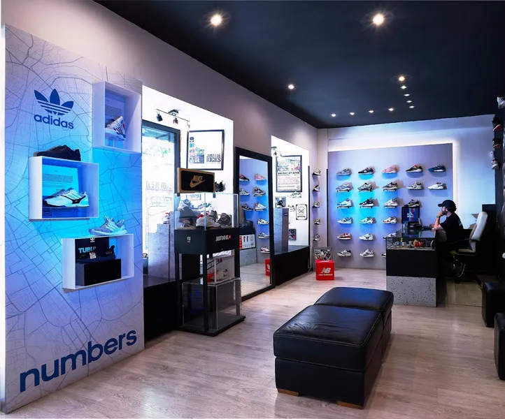 Numbers Sneakers Store