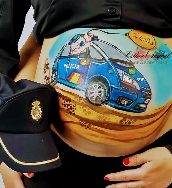 Belly painting & Body paint Madrid
