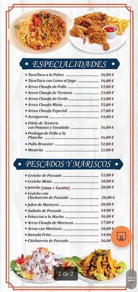 El Huarique de Pacho " Restaurante Peruano"