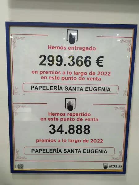 ADMINISTRACIÓN DE LOTERÍA Y PAPELERÍA SANTA EUGENIA