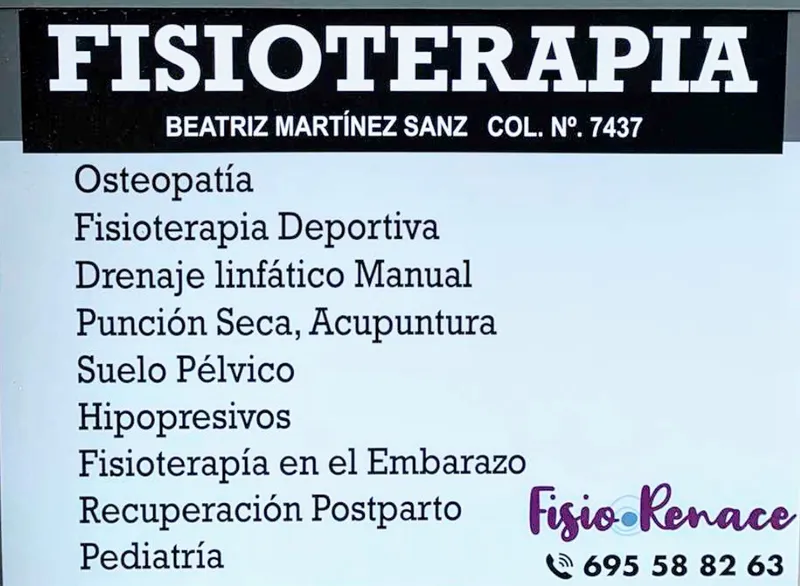 Fisioterapia Fisio.Renace - Beatriz M. Sanz