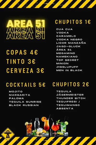 Área 51 Bar de copas