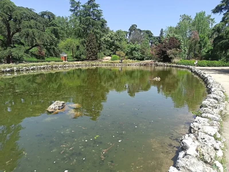 Estanque del parque Fuente del Berro