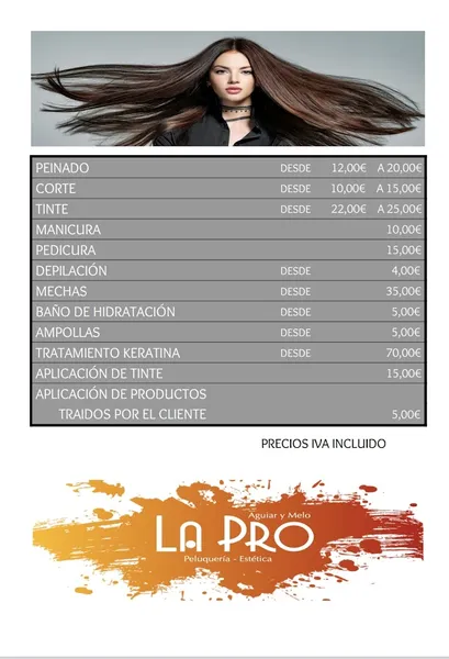 La Pro by Aguiar y Melo - Peluquería y Estética