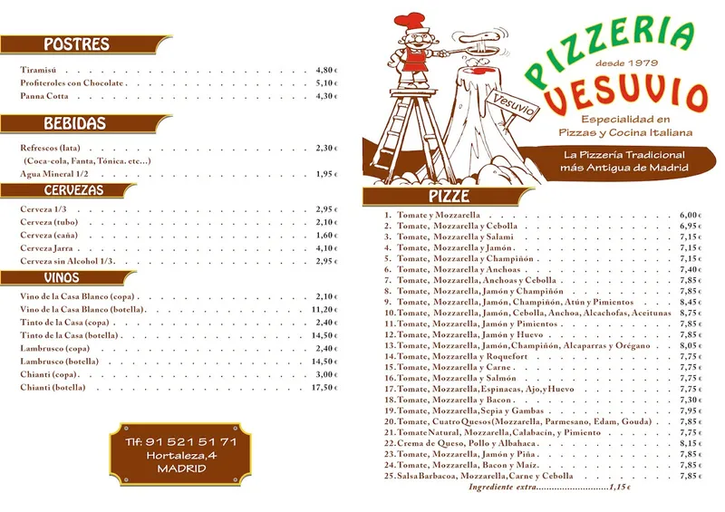 Pizzería Vesuvio