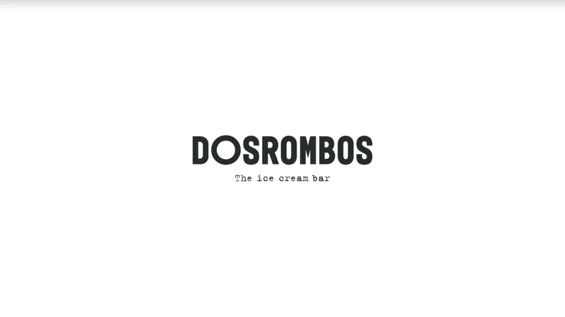 DOSROMBOS The ice cream bar