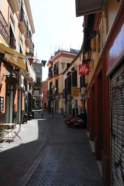 En las calles de Sevilla.