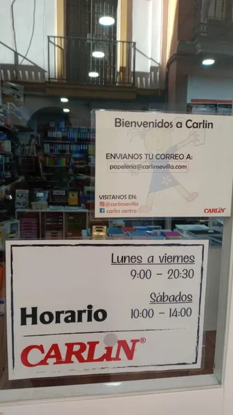 Carlin Copisteria CENTRO SEVILLA - NO CERRAMOS AL MEDIO DÍA