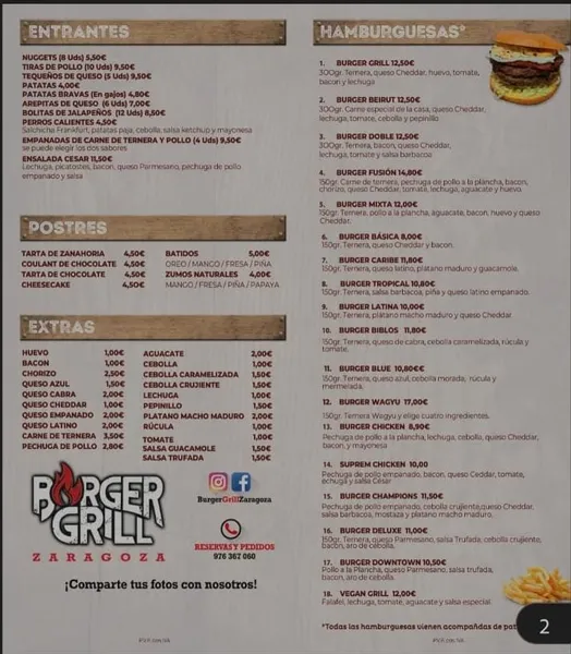 Burger Grill Zaragoza
