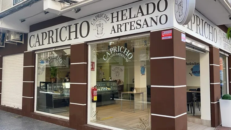 Heladería Capricho Helado Artesano Málaga