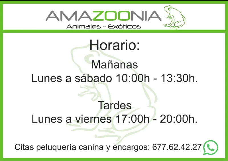 Amazoonia Tienda y Peluquería Canina Málaga