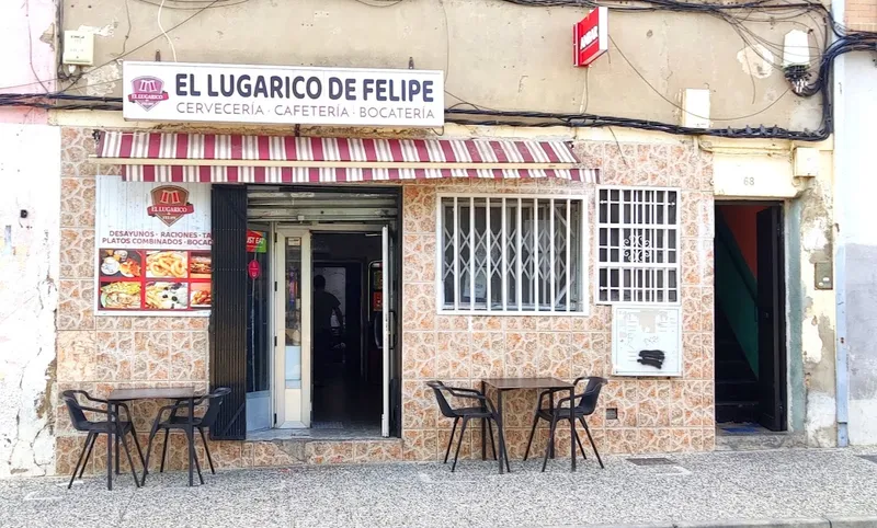 El Lugarico De Felipe Cervecería Cafetería Bocatería