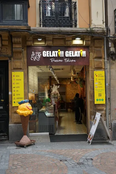 Gelati!! Gelati!! Heladería Italiana Casco Viejo Bilbao