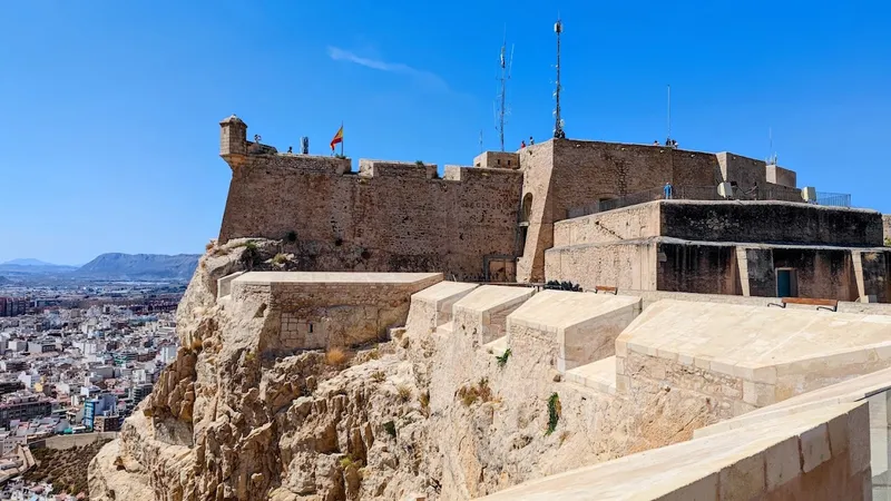 Castillo de Santa Bárbara. Castell de Santa Bàrbara