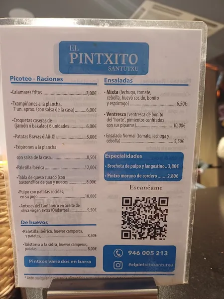 El Pintxito Santutxu