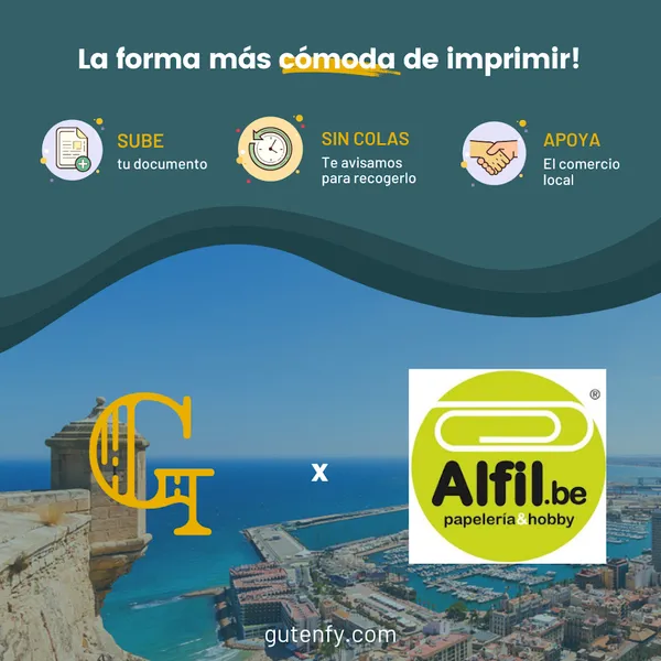 Papelería en Benalúa ALFIL.be Alicante