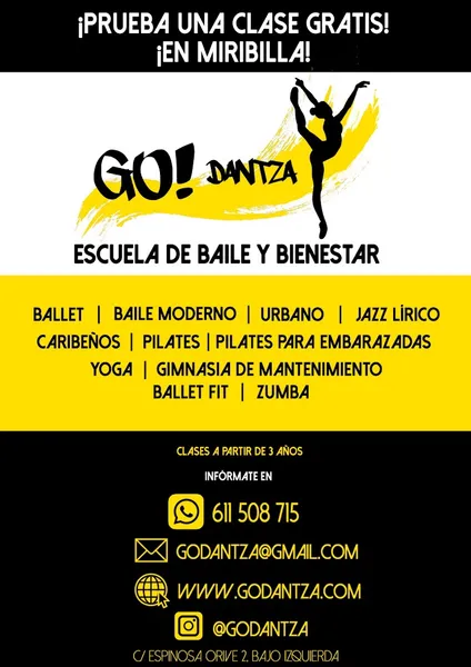 Go!Dantza Escuela de Baile y Bienestar en Bilbao