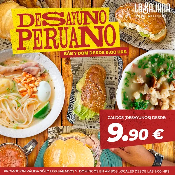 La Bajada Street Food - Ciudad Lineal - Restaurante Peruano