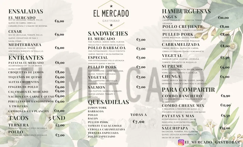 El mercado Gastrobar detras del mercado de villaverde Alto