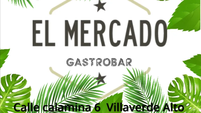 El mercado Gastrobar detras del mercado de villaverde Alto